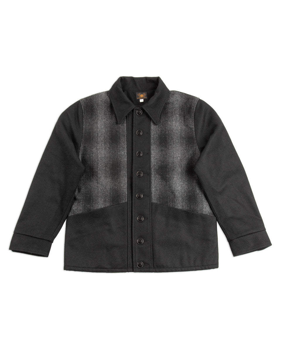 Black Sign 1930s 2-Tone Sports Jacket - Rat Gray Ombre Check - Standard & Strange