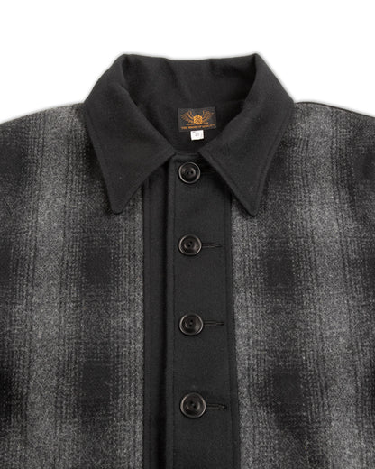 Black Sign 1930s 2-Tone Sports Jacket - Rat Gray Ombre Check - Standard & Strange
