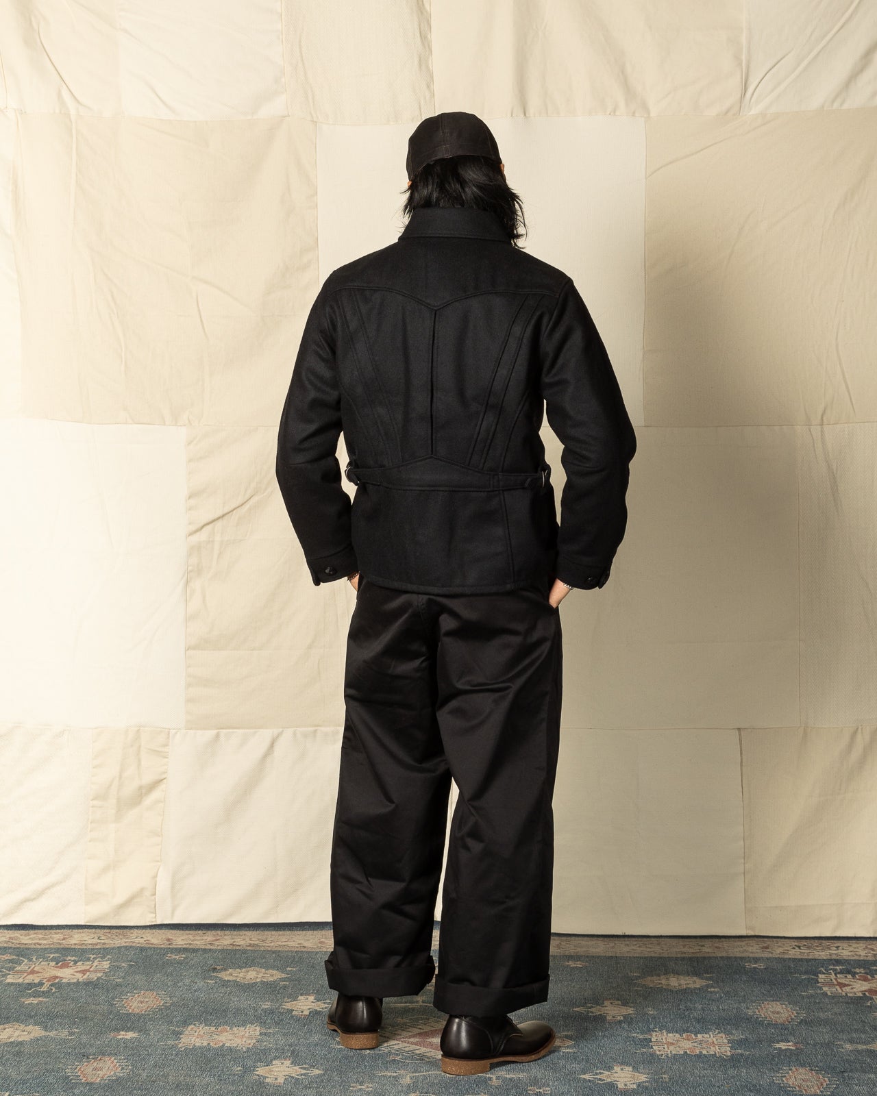 Black Sign 1930s 2-Tone Sports Jacket - Rat Gray Ombre Check - Standard & Strange