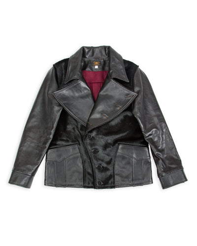 Black Sign 1930s Howard Jacket - Silky Black - Standard & Strange