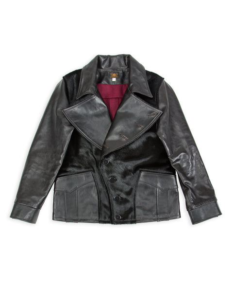 1930s Howard Jacket - Silky Black – Standard & Strange