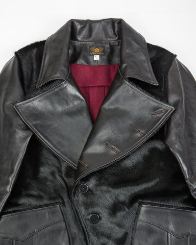 Black Sign 1930s Howard Jacket - Silky Black - Standard & Strange