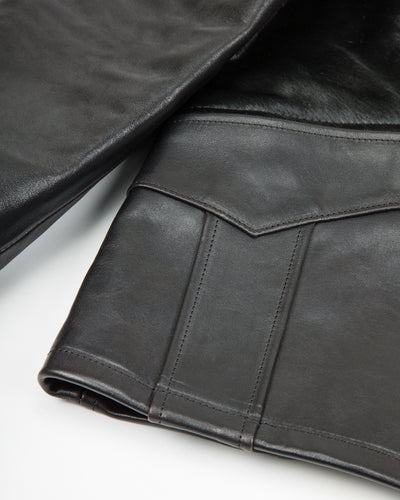 Black Sign 1930s Howard Jacket - Silky Black - Standard & Strange