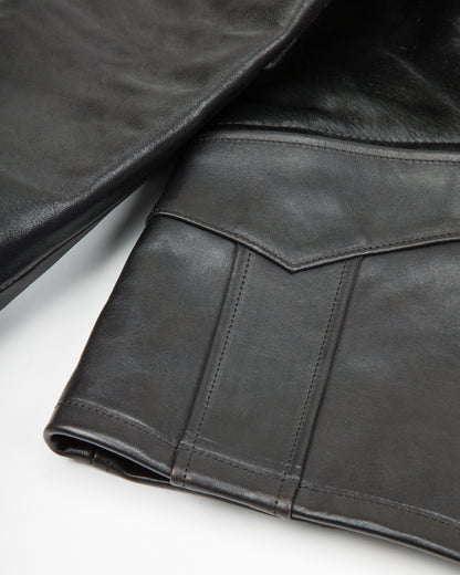 Black Sign 1930s Howard Jacket - Silky Black - Standard & Strange