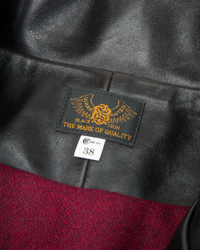 Black Sign 1930s Howard Jacket - Silky Black - Standard & Strange