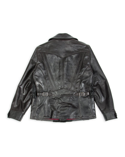 Black Sign 1930s Howard Jacket - Silky Black - Standard & Strange