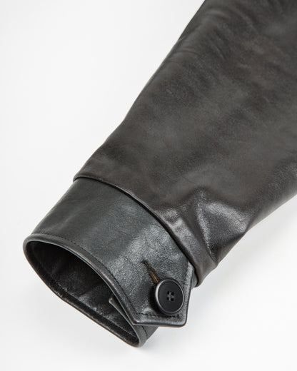 Black Sign 1930s Howard Jacket - Silky Black - Standard & Strange