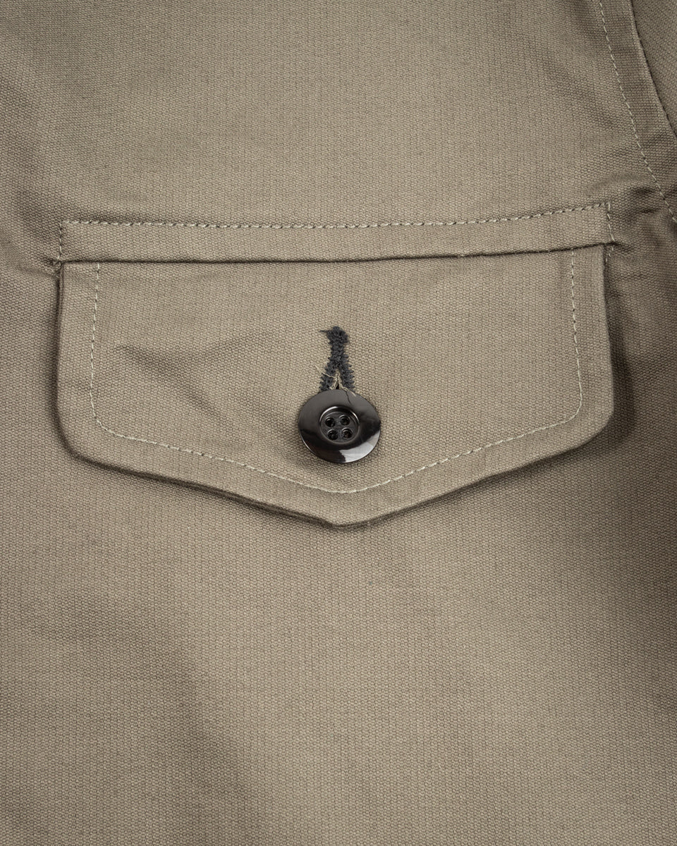 Black Sign 1940s 2-Way Field Jacket - Rat Gray Ombre Check - Standard & Strange