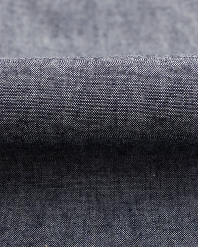 Black Sign 6.5oz Chambray US Navy Shirts - Royal Navy - Standard & Strange