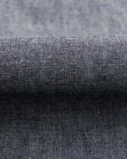 Black Sign 6.5oz Chambray US Navy Shirts - Royal Navy - Standard & Strange