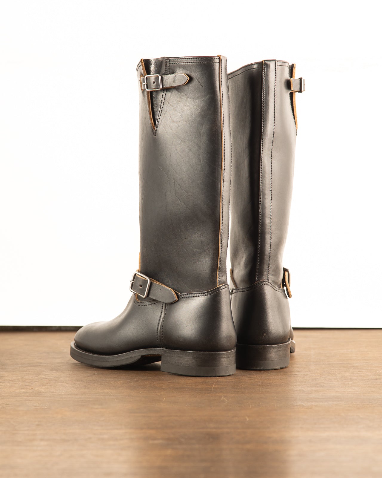 Black Sign BS Aviator Boots w/ Separate Biltrite Rubber - Black ...