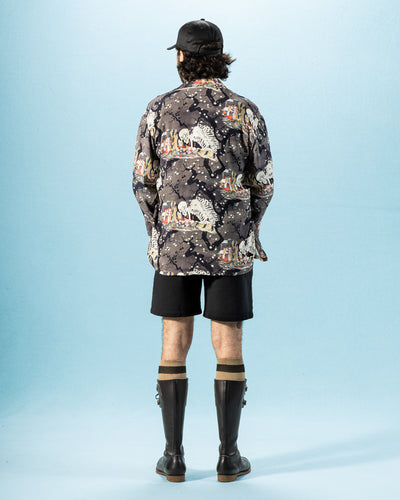 Black Sign BS Boxercise Shorts - Midnight Black - Standard & Strange