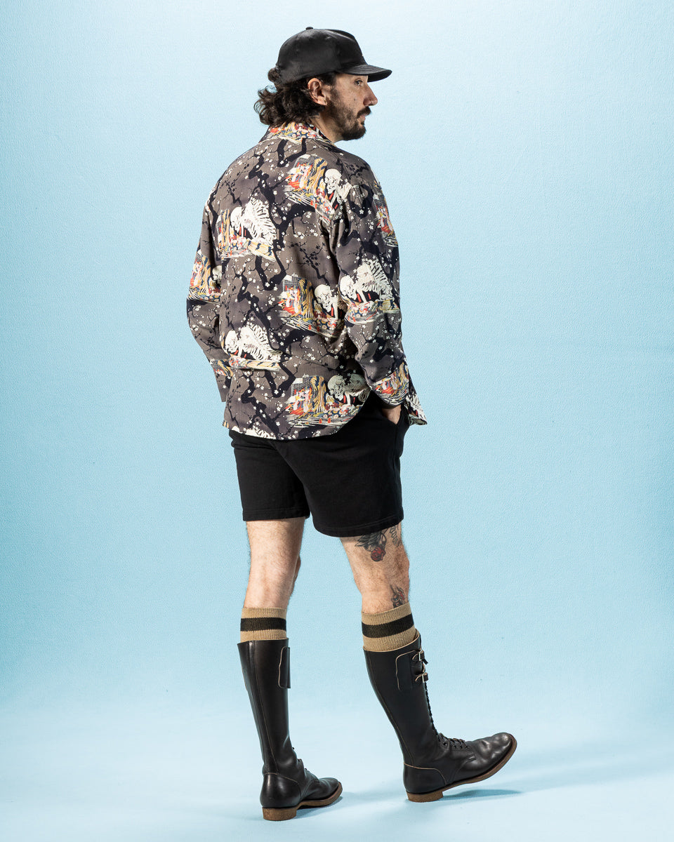 Black Sign BS Boxercise Shorts - Midnight Black - Standard & Strange