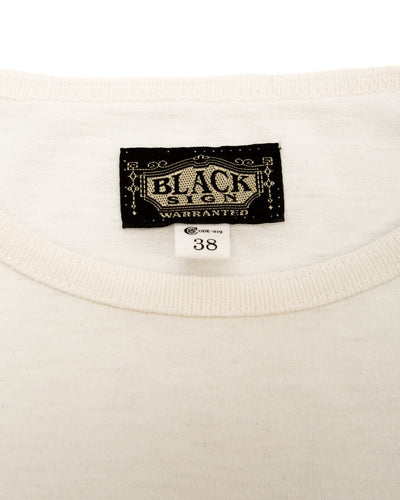 Black Sign BS Crew Neck Cooling Underwear - Off White - Standard & Strange