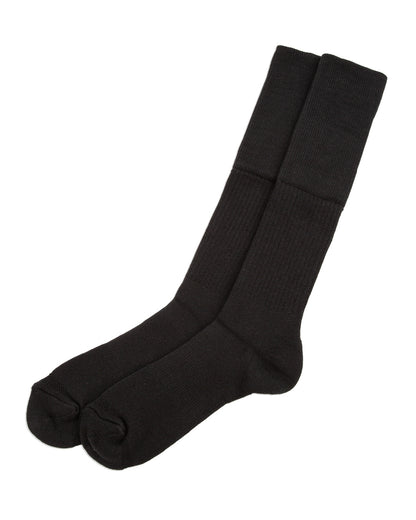 Black Sign BS Fit Boot Socks - Midnight Black - Standard & Strange