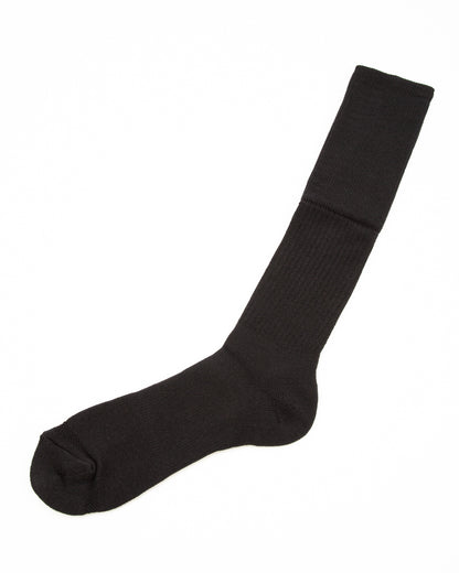 Black Sign BS Fit Boot Socks - Midnight Black - Standard & Strange