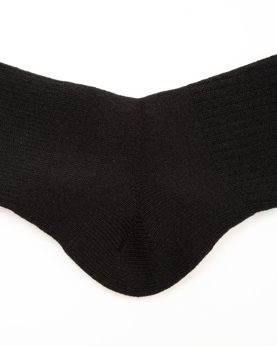 Black Sign BS Fit Boot Socks - Midnight Black - Standard & Strange