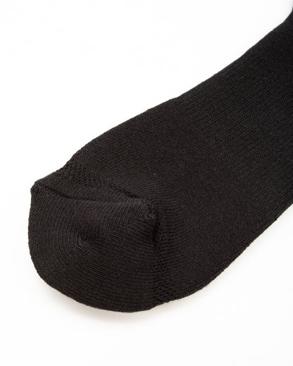 Black Sign BS Fit Boot Socks - Midnight Black - Standard & Strange