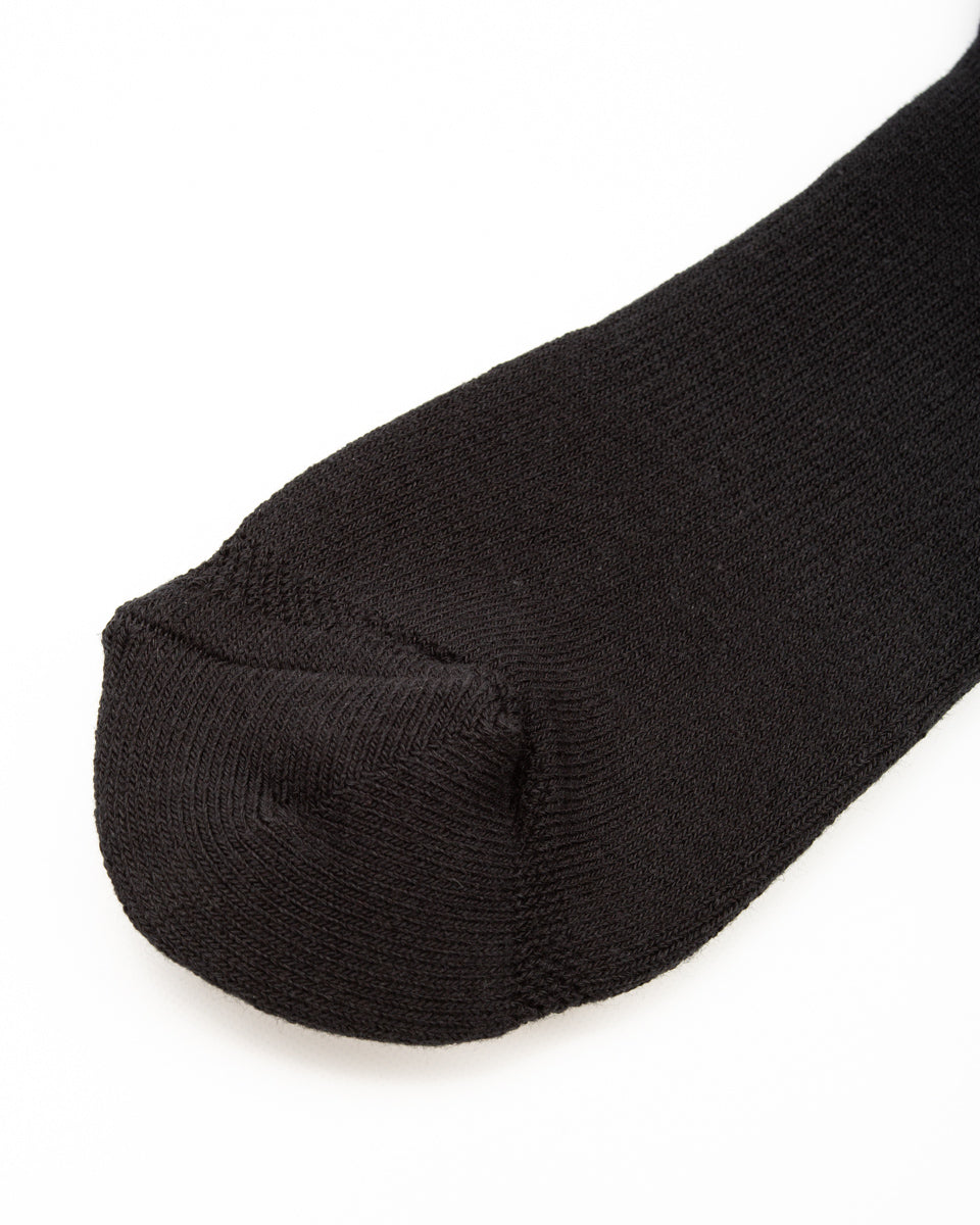 Black Sign BS Fit Boot Socks - Midnight Black - Standard & Strange