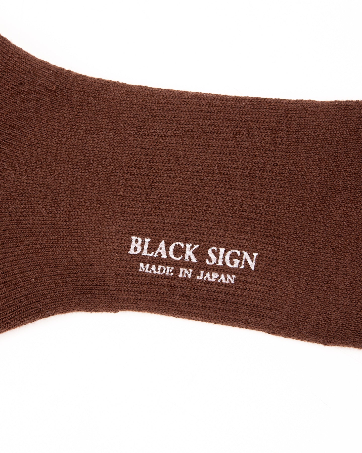 Black Sign BS Fit Boot Socks - Old Brown - Standard & Strange