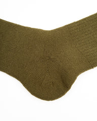 Black Sign BS Fit Boot Socks - Olive Drab - Standard & Strange