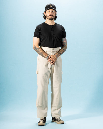 Black Sign BS Short Sleeve Amish Underwear - Midnight Black - Standard & Strange