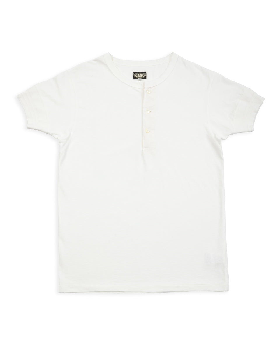 Black Sign BS Short Sleeve Amish Underwear - Salt White - Standard & Strange