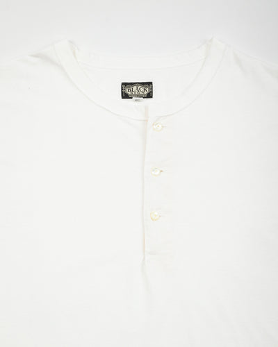 Black Sign BS Short Sleeve Amish Underwear - Salt White - Standard & Strange
