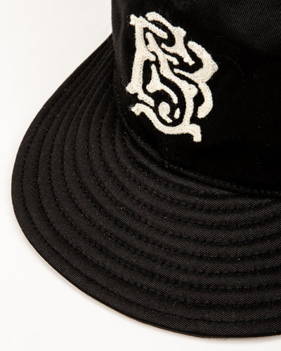 Black Sign BS Trucker Cap - Black Chino - Standard & Strange