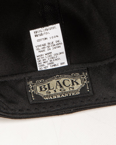 Black Sign BS Trucker Cap - Black Chino - Standard & Strange