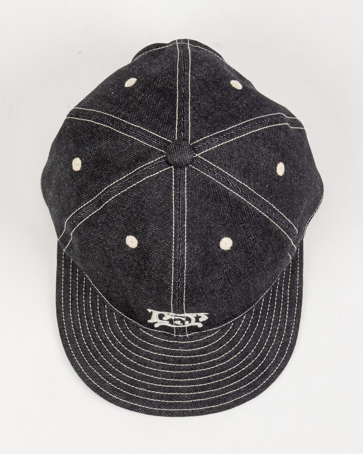 Black Sign BS Trucker Cap - Indigo Denim - Standard & Strange