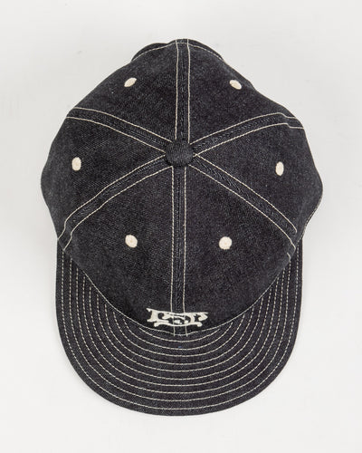 Black Sign BS Trucker Cap - Indigo Denim - Standard & Strange