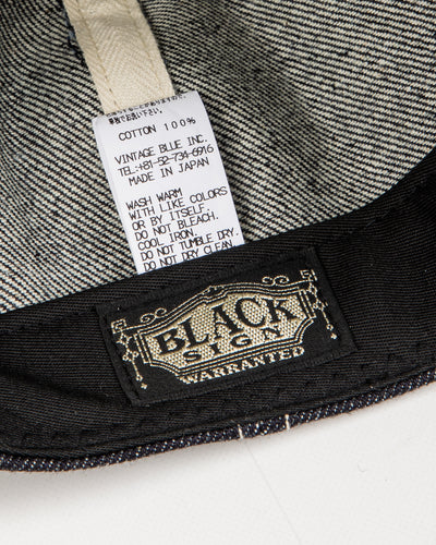 Black Sign BS Trucker Cap - Indigo Denim - Standard & Strange