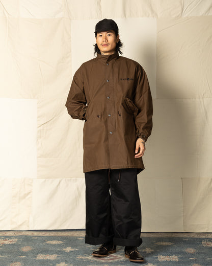 Black Sign British Oiled Cotton Rebel Coat - Oiled Khaki - Standard & Strange