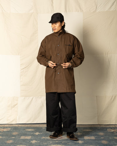 Black Sign British Oiled Cotton Rebel Coat - Oiled Khaki - Standard & Strange
