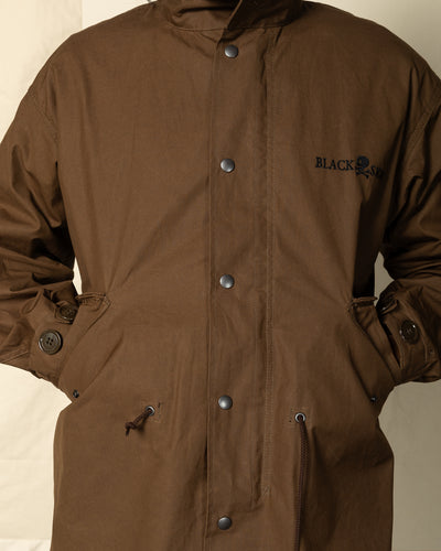 Black Sign British Oiled Cotton Rebel Coat - Oiled Khaki - Standard & Strange