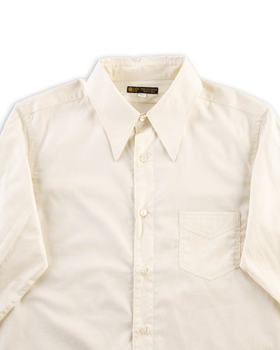 Black Sign Broadway Dress Shirt - Light Ivory - Standard & Strange