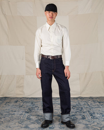 Black Sign Broadway Dress Shirt - Light Ivory - Standard & Strange