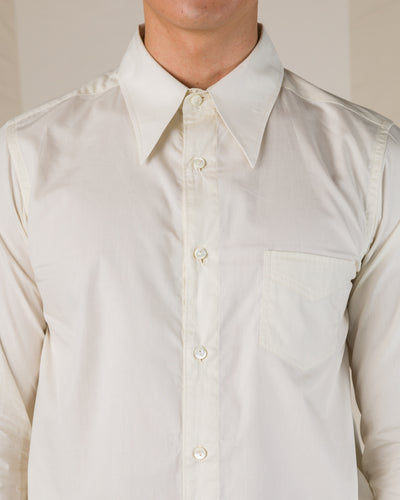 Black Sign Broadway Dress Shirt - Light Ivory - Standard & Strange