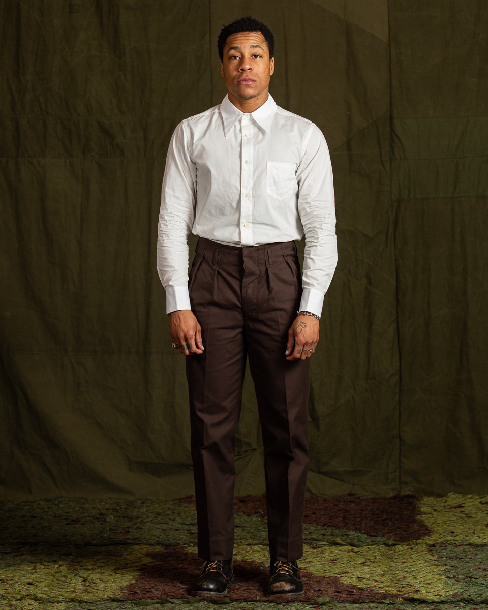 Black Sign Broadway Dress Shirt - Salt White - Standard & Strange