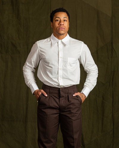 Black Sign Broadway Dress Shirt - Salt White - Standard & Strange