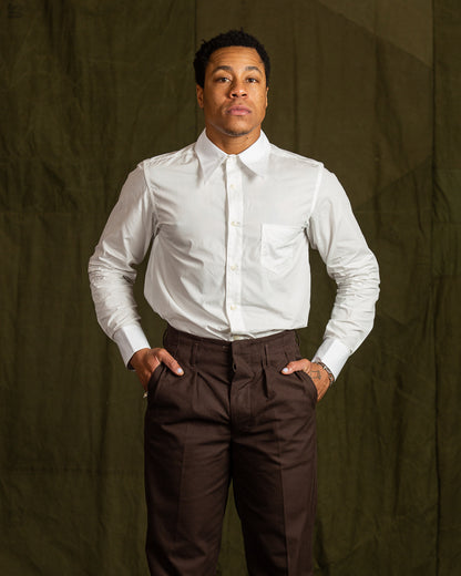 Black Sign Broadway Dress Shirt - Salt White - Standard & Strange