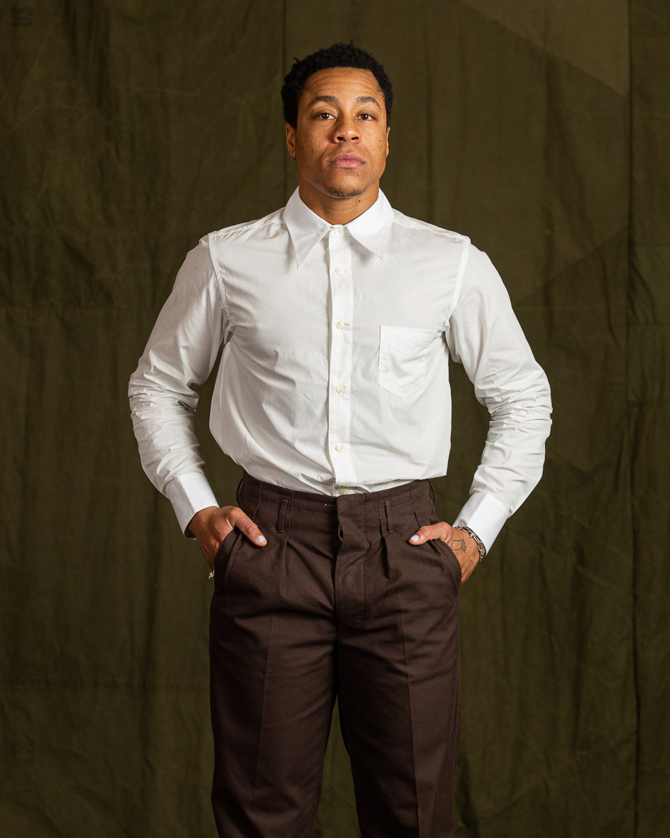 Black Sign Broadway Dress Shirt - Salt White - Standard & Strange