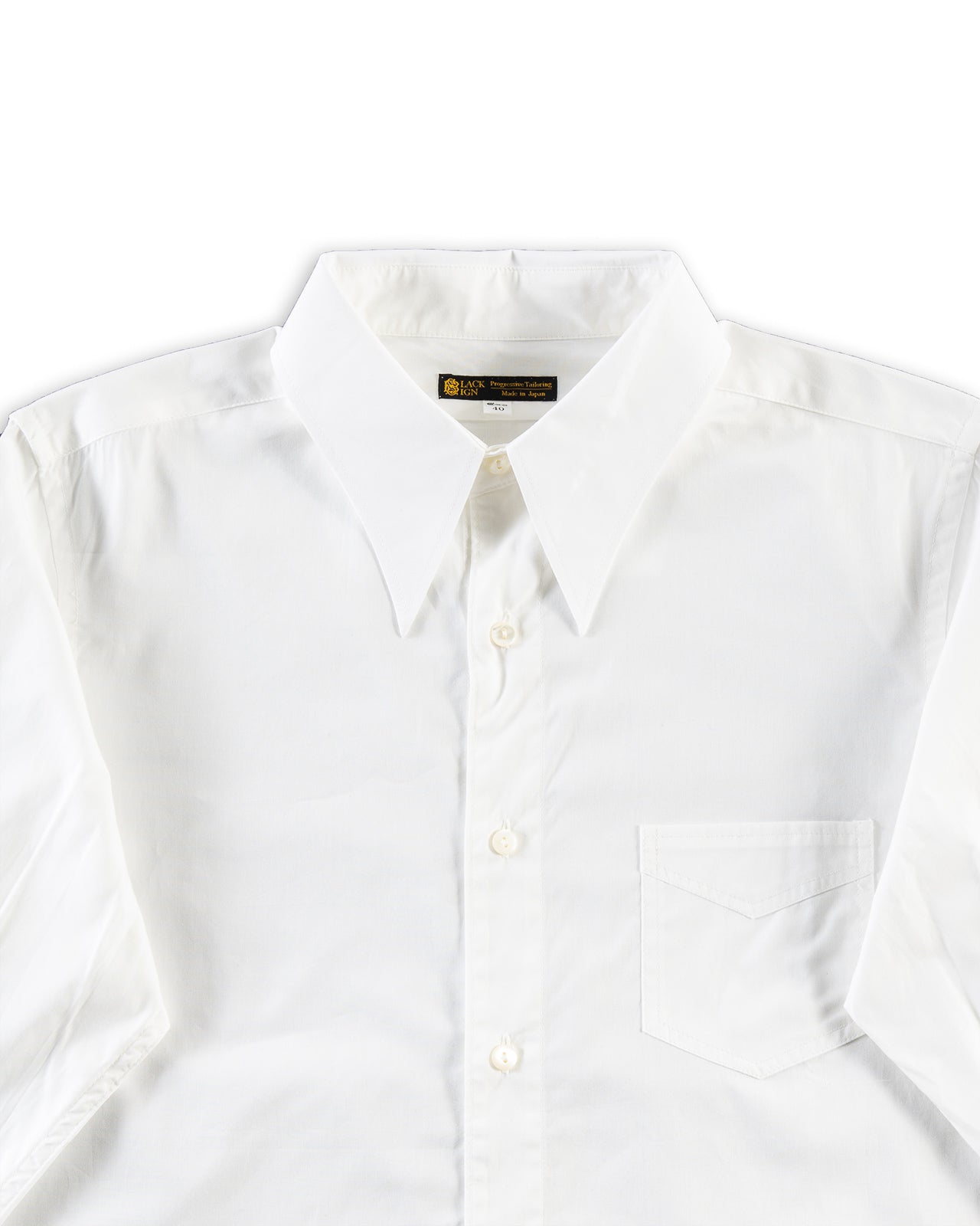 Black Sign Broadway Dress Shirt - Salt White - Standard & Strange