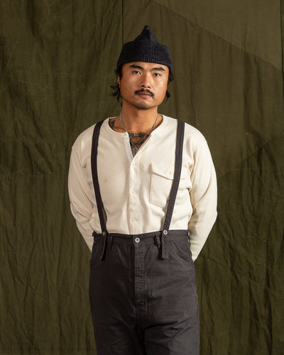 Black Sign Button Front Amish Underwear - Beige - Standard & Strange