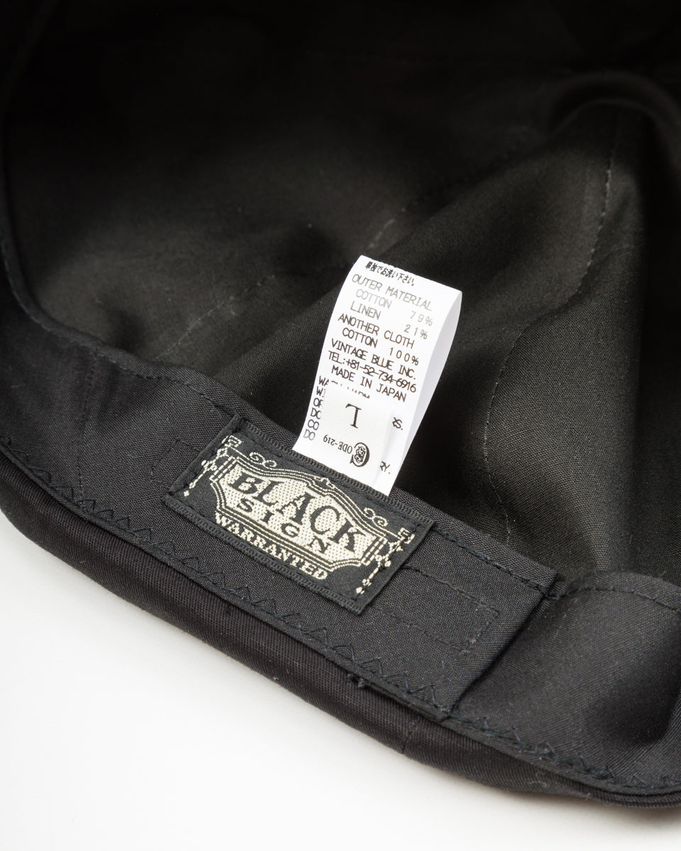 Black Sign C/N Twill Antique B/B Cap - Stealth Black - Standard & Strange