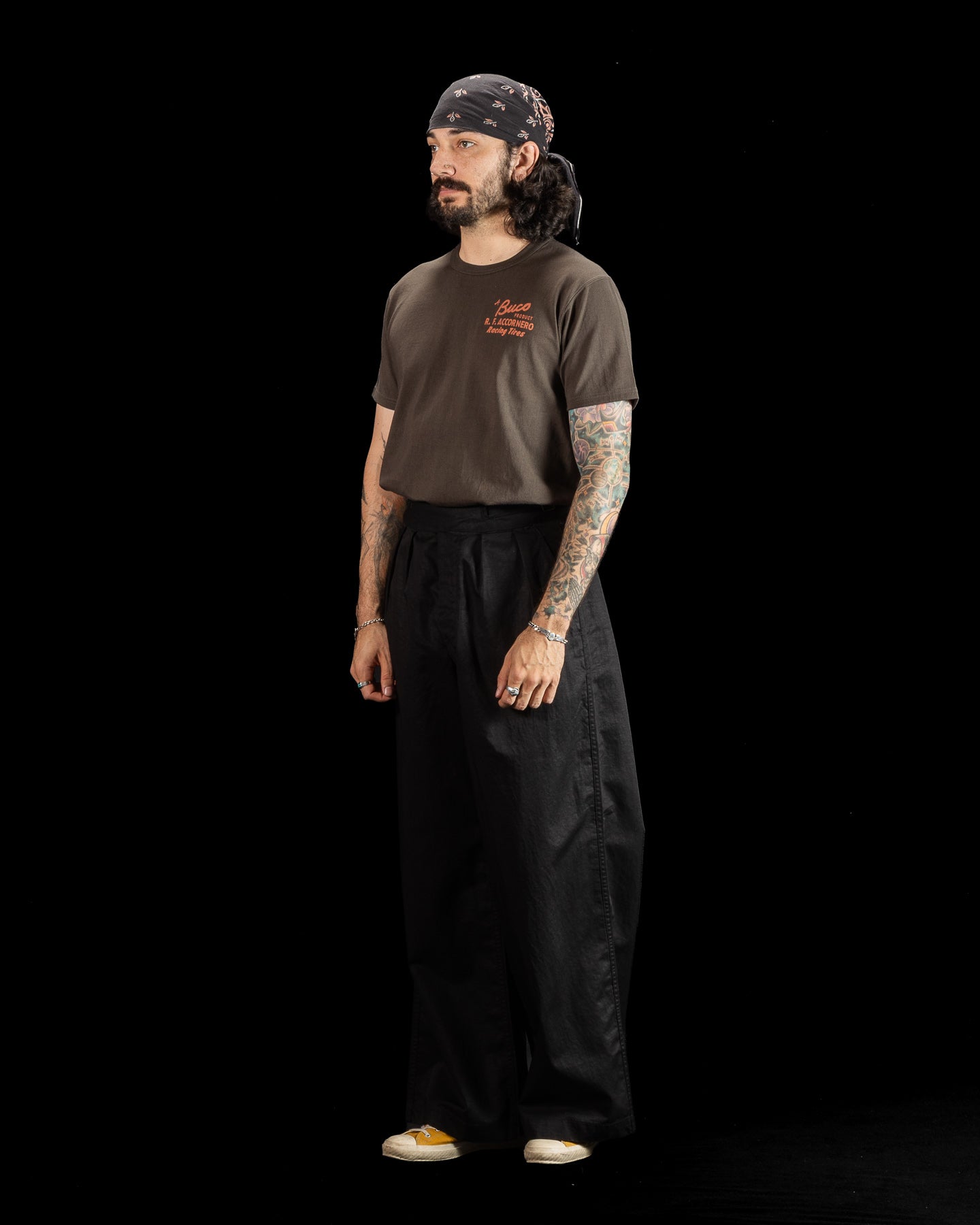 CL Twill Wide Gurkha Pants - Stealth Black – Standard & Strange