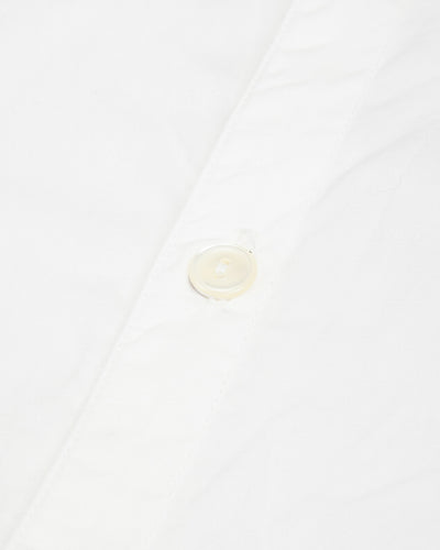 Black Sign Cotton Broad Homestead Shirt - Salt White - Standard & Strange