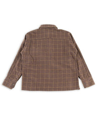 Black Sign Heather Plat Logger Shirt - Brown Plat - Standard & Strange