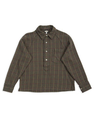 Black Sign Heather Plat Logger Shirt - Olive Plat - Standard & Strange